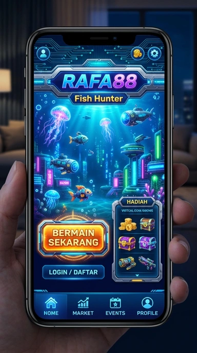 Tampilan antarmuka rafa88 yang memudahkan navigasi.